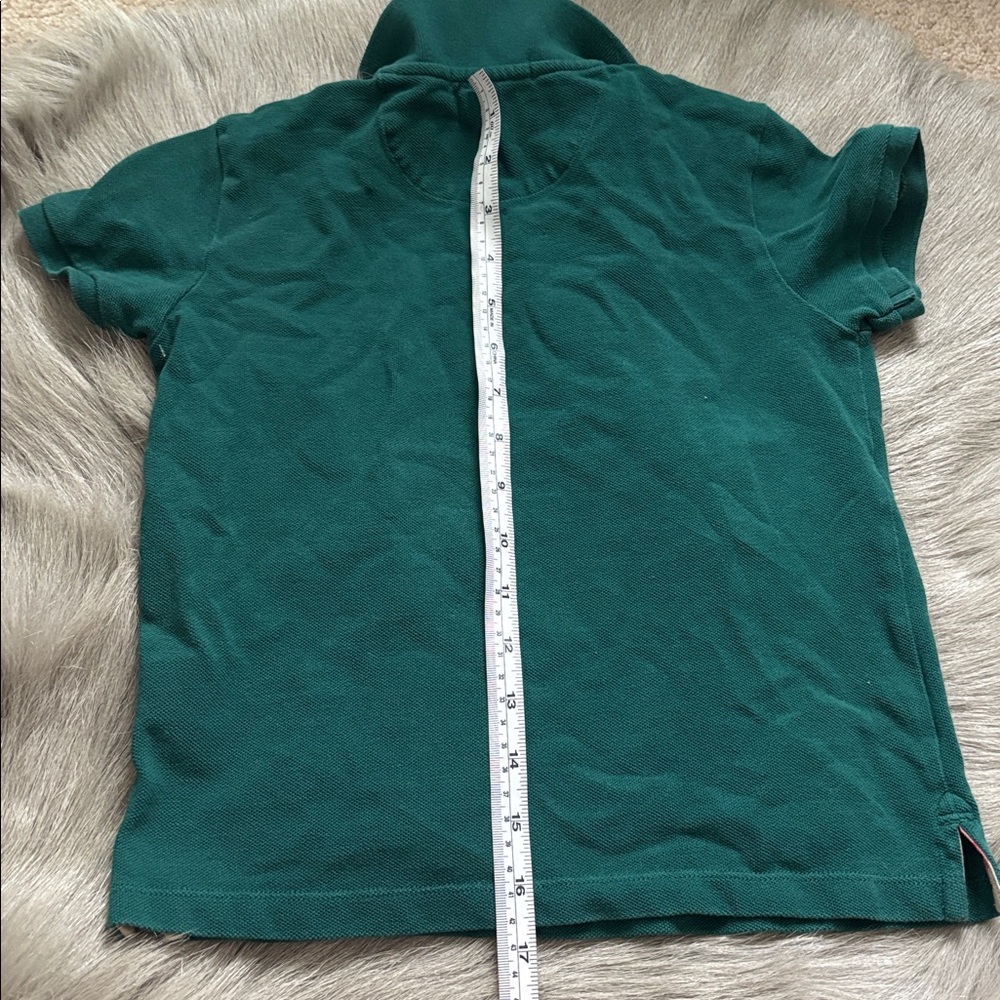 Boys Burberry green polo shirt 8y XS - Picture 8 of 8